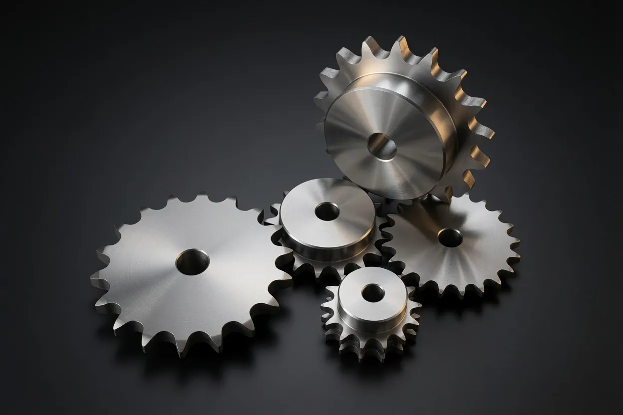 European standard stainless steel sprocket chain designed for food processing applications