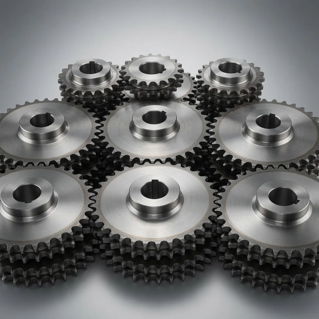 Stainless Steel Sprockets for Industrial Applications DIN Standard